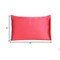 Homeroots 20 x 26 in. Poppy Red Dreamy Silky Satin Standard Size Pillowcases 387877 - alternate 8